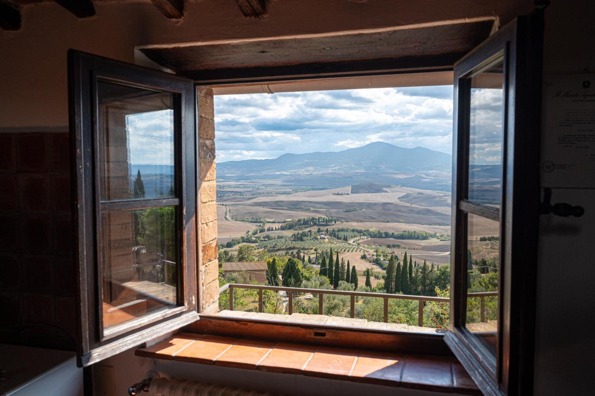Апартаменты Artistica Pienza - Breathtaking Val D'Orcia View Экстерьер фото