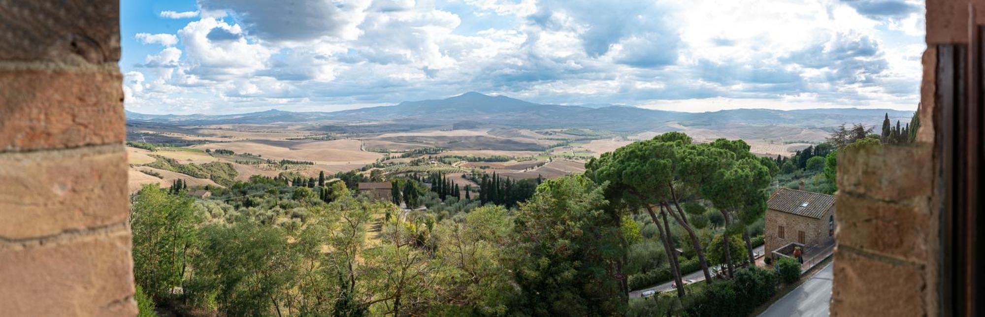 Апартаменты Artistica Pienza - Breathtaking Val D'Orcia View Экстерьер фото