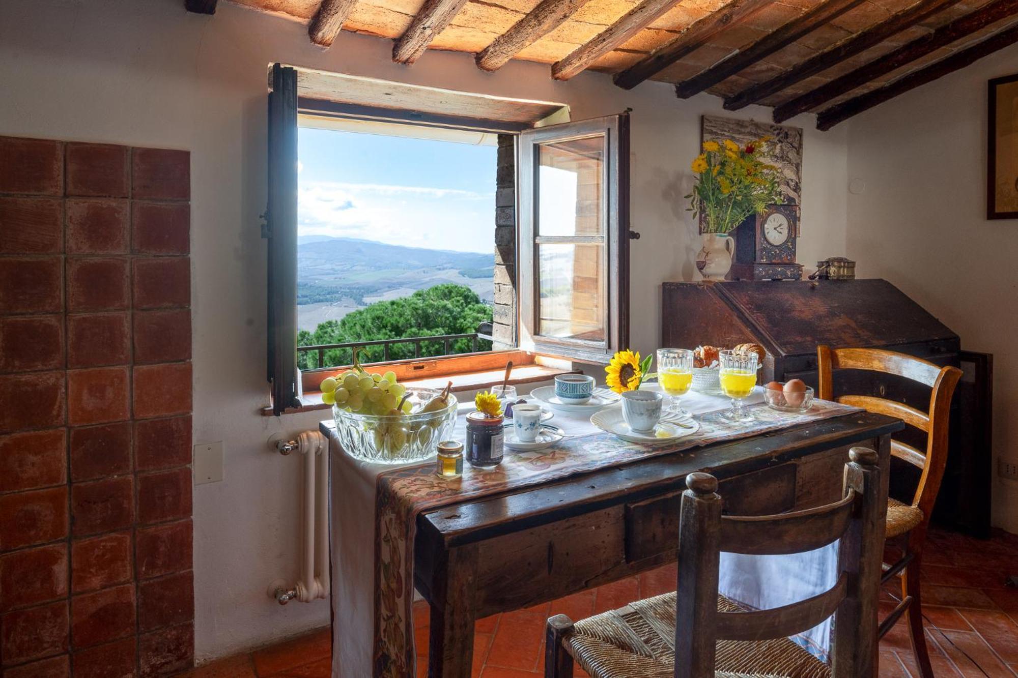 Апартаменты Artistica Pienza - Breathtaking Val D'Orcia View Экстерьер фото